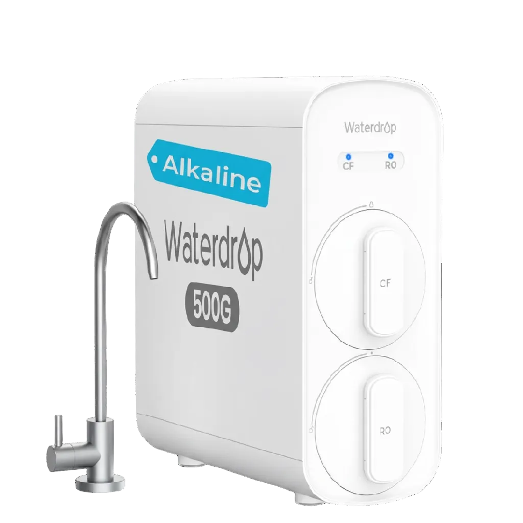 Waterdrop TankLess 8-STAGE Alkaline Reverse Osmosis G5P500A - Reverse Osmosis- RIBI Malta 