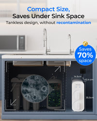 Waterdrop TankLess 8-STAGE Alkaline Reverse Osmosis G5P500A - Reverse Osmosis- RIBI Malta 