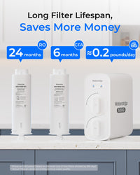 Waterdrop TankLess 8-STAGE Alkaline Reverse Osmosis G5P500A - Reverse Osmosis- RIBI Malta 
