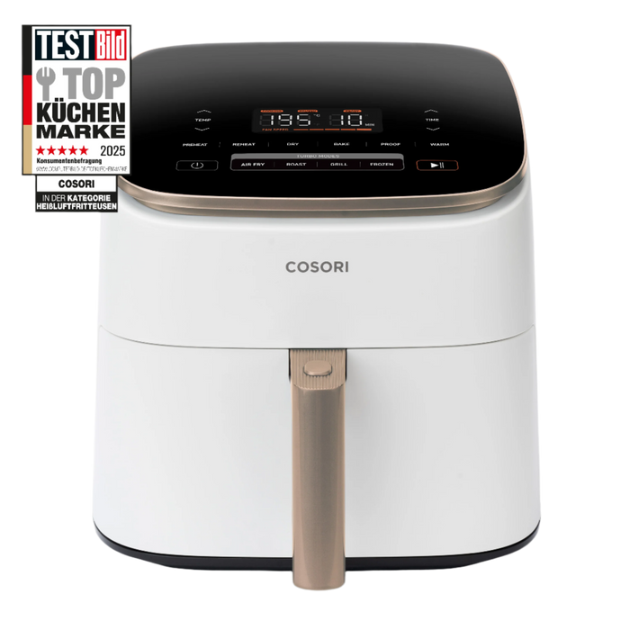 Cosori TurboBlaze Air Fryer Chef Edition 6.0-Litre Air Fryer CAF-DC602 White