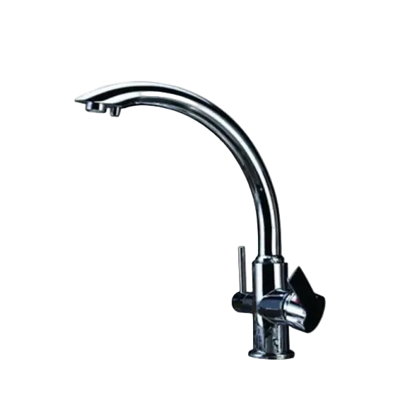 Kitchen Mixer with Reverse Osmosis Outlet Round - Reverse Osmosis Accessories- RIBI Malta 
