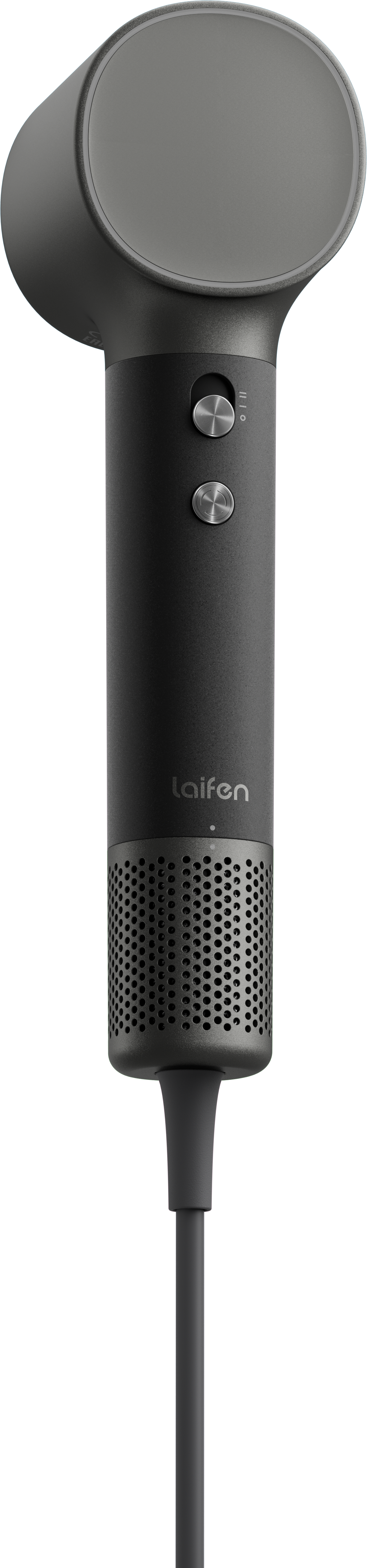 Laifen Neo Special hair dryer in Onyx Black showing handle controls and power cord