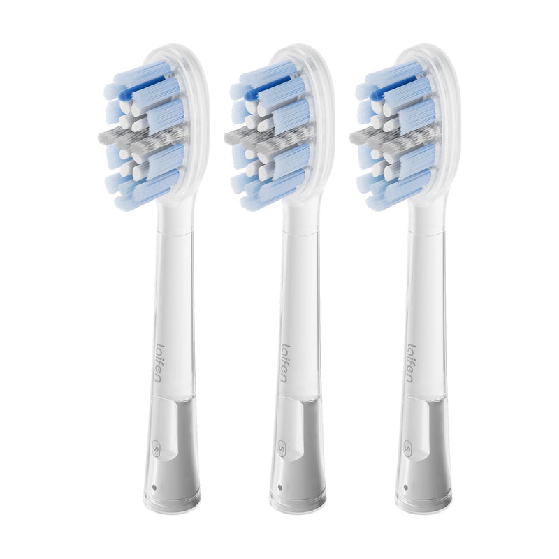 Laifen ProS Pro Plaque Removal brush heads, 3-pack