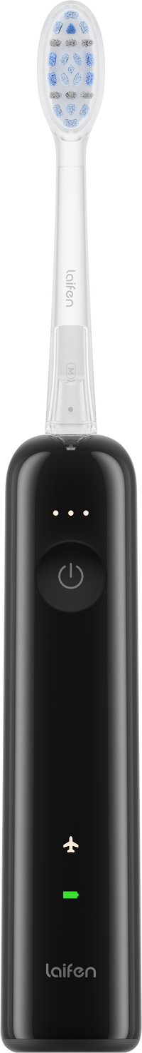 Laifen Wave Pro electric toothbrush in black – front view
