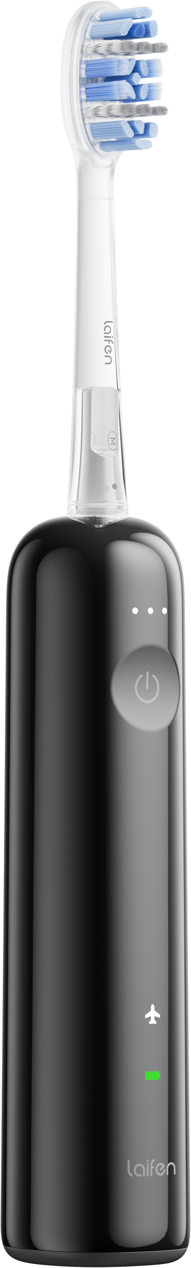 Laifen Wave Pro electric toothbrush in black – side view