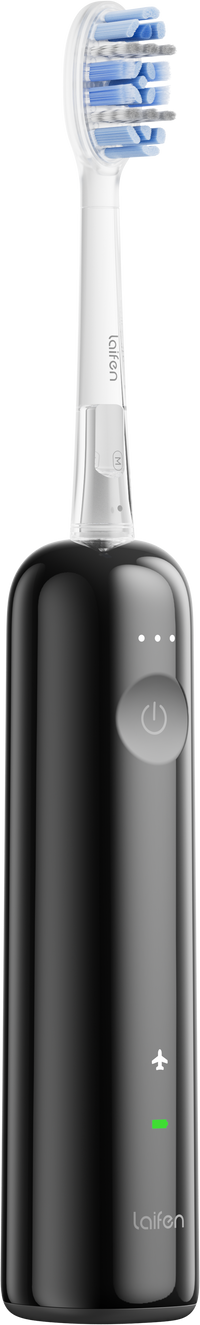 Laifen Wave Pro electric toothbrush in black – side view