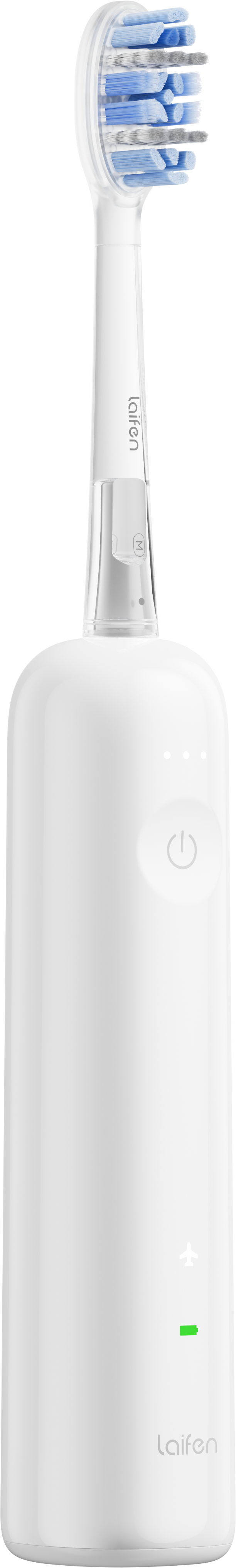 Laifen Wave Pro electric toothbrush in white – side view