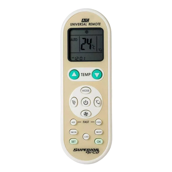 Superior AirCo Universal Air conditioner Remote Control