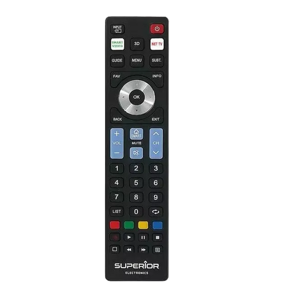 TV remote for LG, Samsung, Sony, Philips and Panasonic