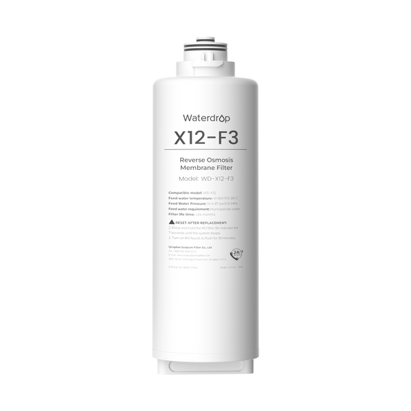 Waterdrop WD-X12-F3 replacement filter for X12 reverse osmosis systems