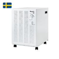 Wood's SW22FW dehumidifier with Swedish flag, made in Sweden