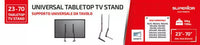 Superior Universal Table TV stand STV018 - Table Mount- RIBI Malta 