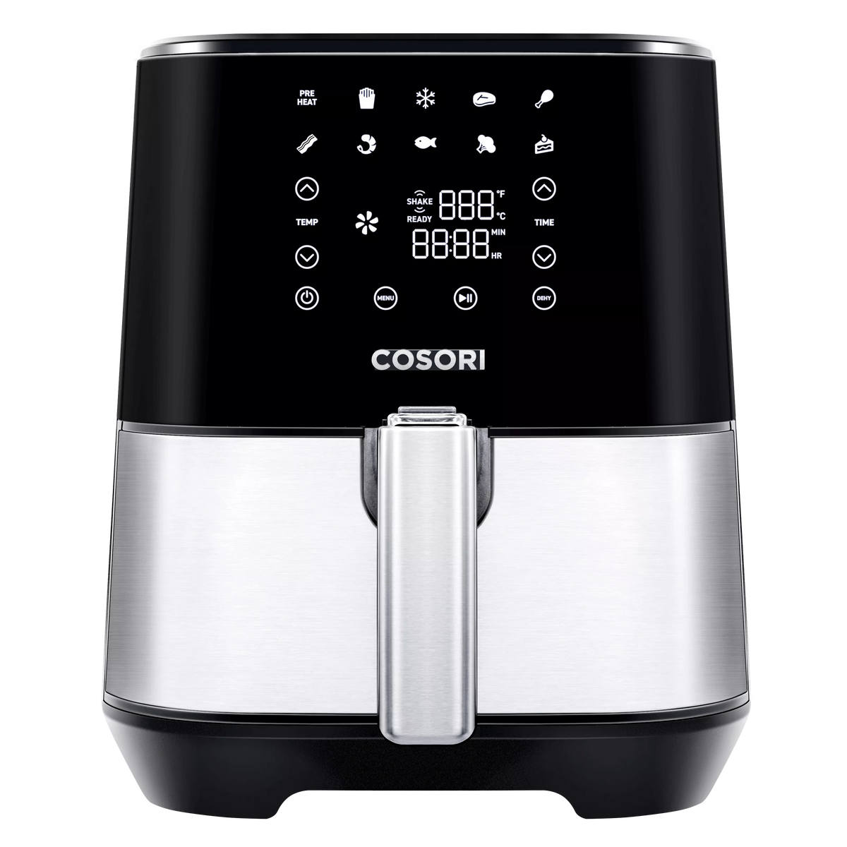 COLL 5.5Ltr Premium Air Fryer CP258 Stainless Steel with Dehydrate - - RIBI Malta 