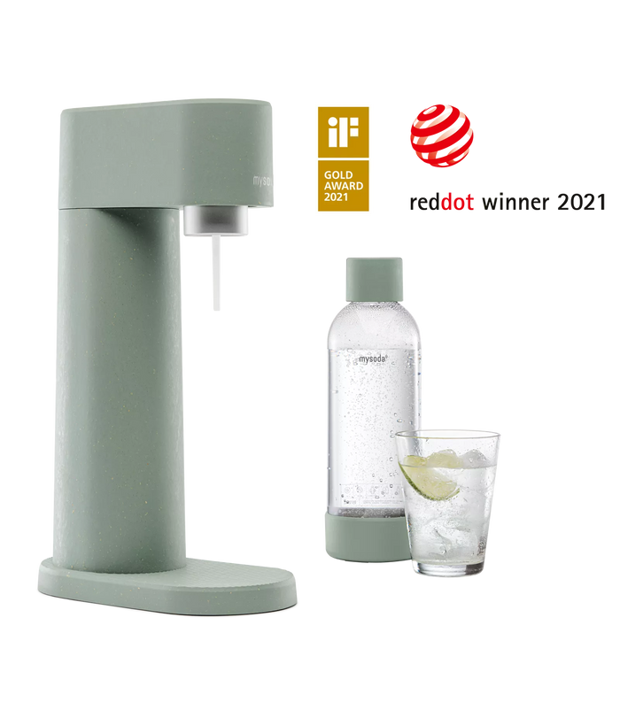 MySoda Woody Soda Maker - Pigeon + Extra FREE 2 x 1Ltr Bottles (Launch Offer) - Soda Maker- RIBI Malta 