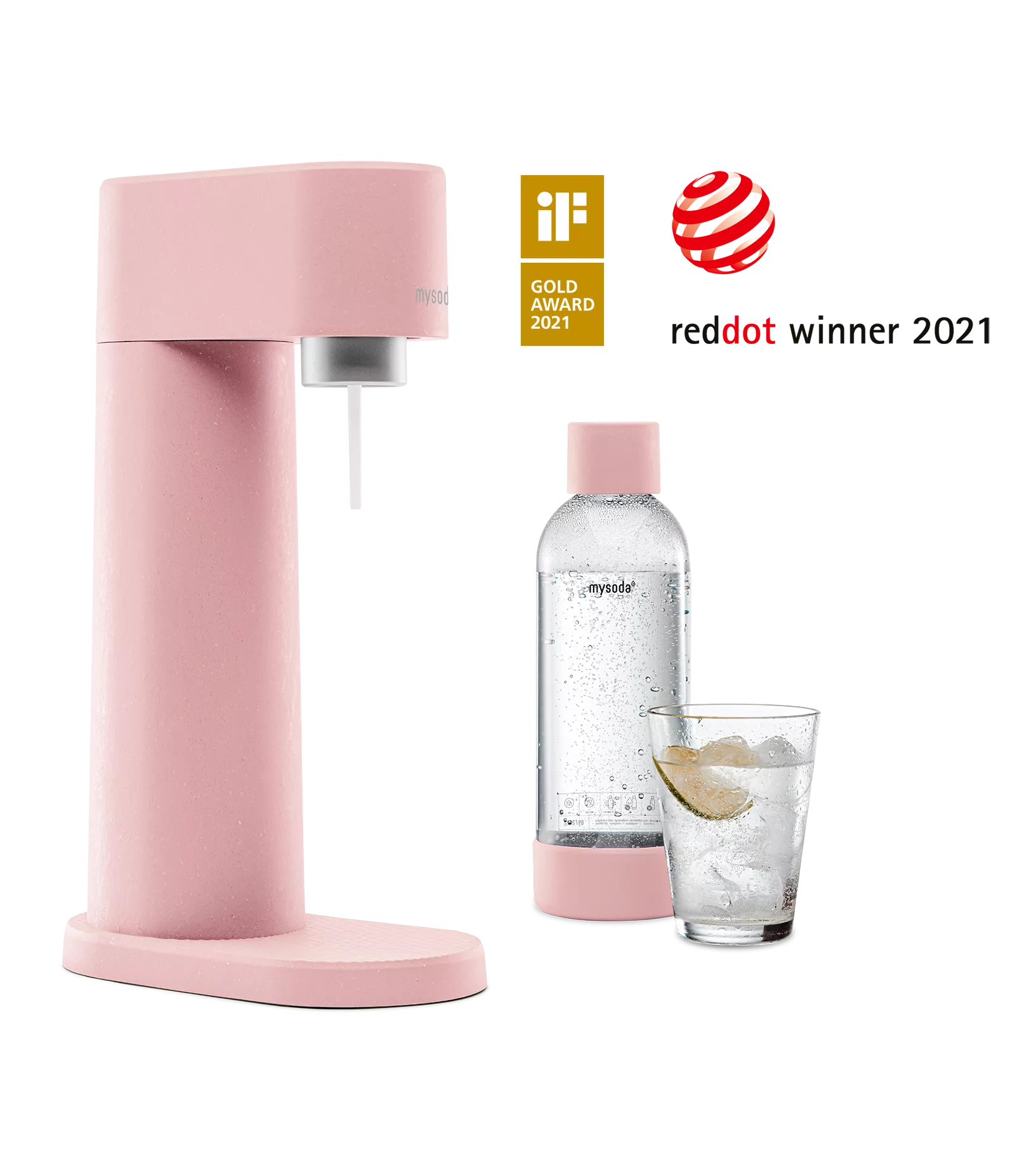  Mysoda Woody Sparkling Water Maker - Silent Carbonated