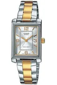 Casio LTP-1234PSG-7A Women's Quartz watch with Steel Strap - RIBI Malta